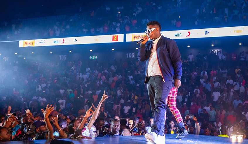 Bruce Melodie recently had a sold out concert in Kigali. Rwandan music however, is struggling to succeed beyond East Africa. / File photo.