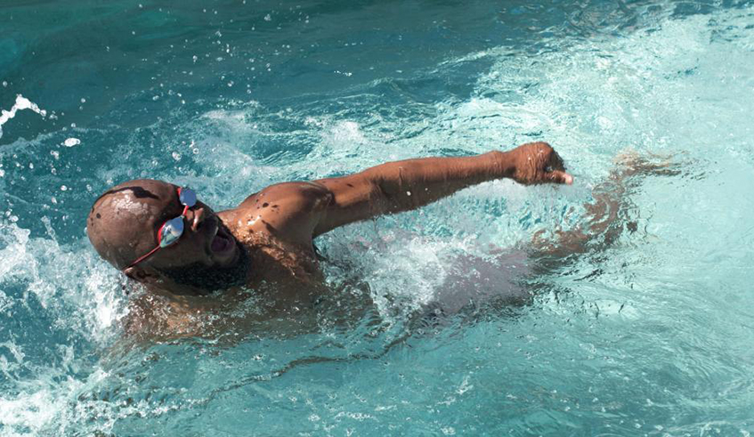 Swimming can maintain mind and body fitness. Photo/ net.