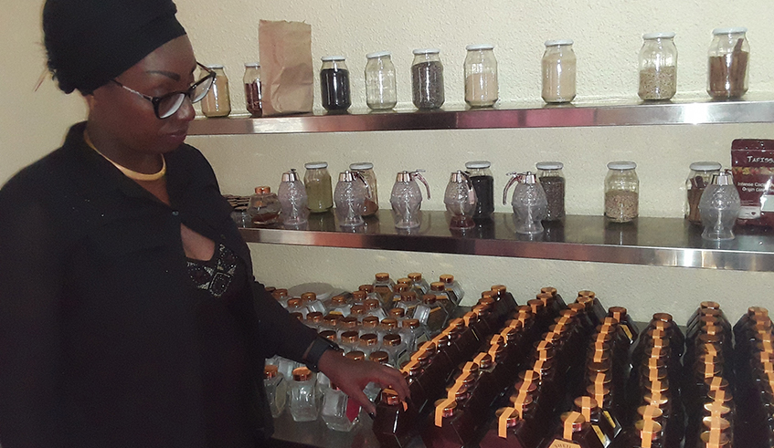 Jeanne Sheila Uwibona, a Rwandan Female Entrepreneur, has officially launched Honey Processing Facility, in Kinyinya sector of Gasabo district. 