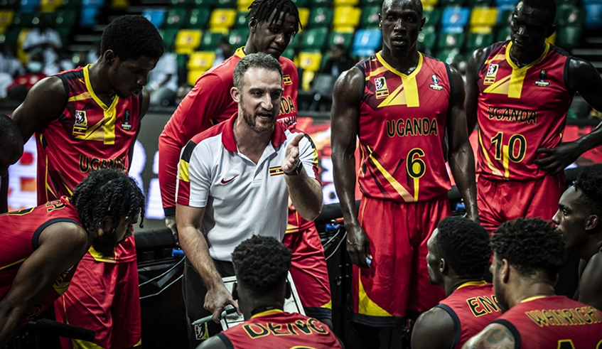 Uganda finished sixth at the 2021 Afrobasket finals in Kigali. / Net photo.