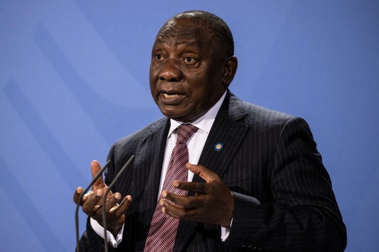 Ramaphosa said his government was considering making vaccines mandatory for certain activities and locations in a bid to increase uptake. 