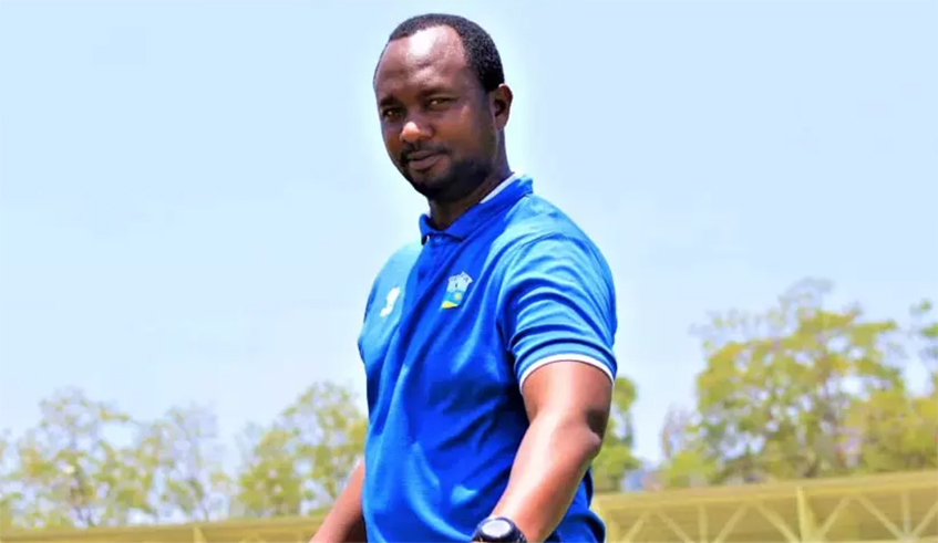 Amavubi coach Vincent Mashami's contract as head coach of the national football team runs out in February next year. / File