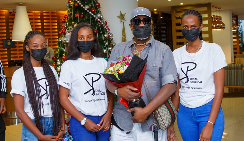 Koffi Olomide is in Kigali ahead of his show on Saturday