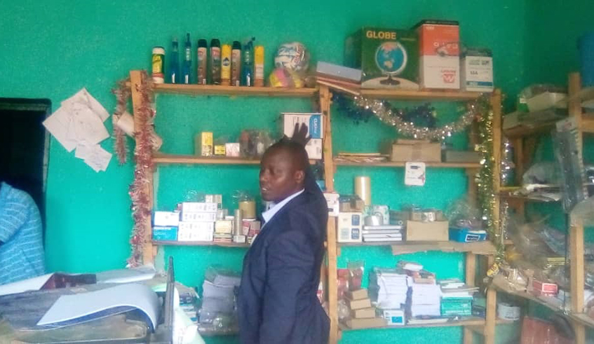 Elias Uwizeyimana, a Biology teacher at GS Rutonde in Ngeruka Sector, in  Bugesera district, has defied the odds by making use of loans from Teacheru2019s Saving and Credit Cooperative to create a striving business. / Photos: Courtesy.