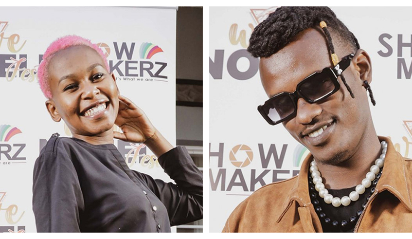 Singers Alyn Sano (left) and Yvan Buravan are some of the artistes that will perform live at the Christmas festival. Photos/ Courtesy.