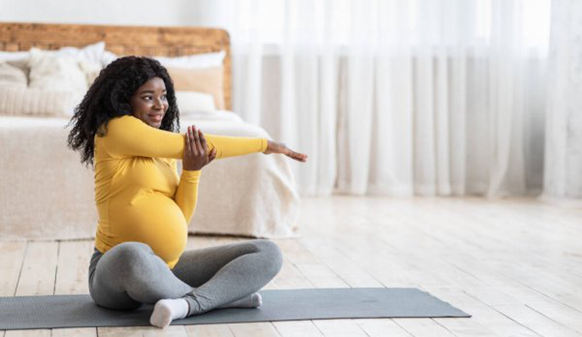 Medics say many workouts are safe to perform during pregnancy, as long as you exercise with caution and do not overdo it. Photo/Net
