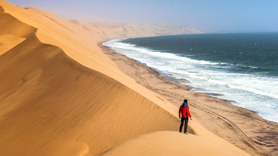 Namibia has an abundance of sunshine and wind. 