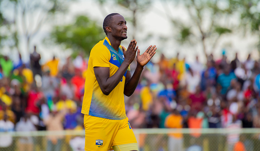 AS Kigali striker Ernest Sugira is part of the 26-man squad for the two friendly matches. / File