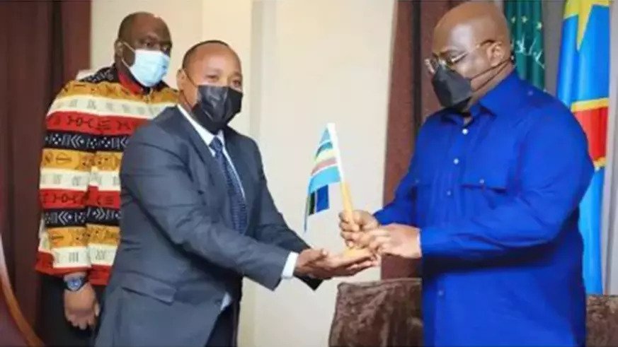 President Felix Tshishekedi of the DR Congo launched the verification mission for his country's bid to join the East African Community (EAC) in June 2021.