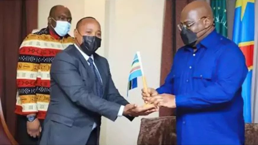 President Felix Tshishekedi of the DR Congo launched the verification mission for his country's bid to join the East African Community (EAC) in June 2021.