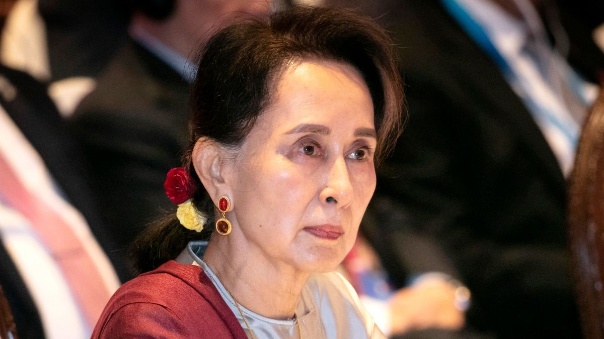 Aung San Suu Kyi.
