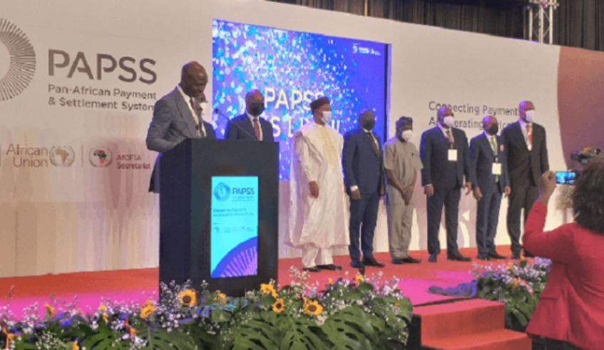 African delegates pose for a group photo during the official launch of Pan-African Payments and Settlement System (PAPSS) . / Courtesy