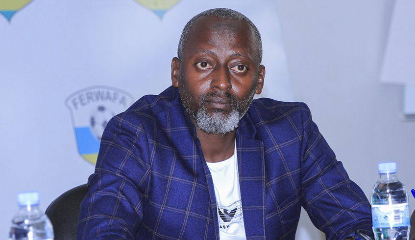 Mussa Gatera, head coach of Espoir FC. / Courtesy