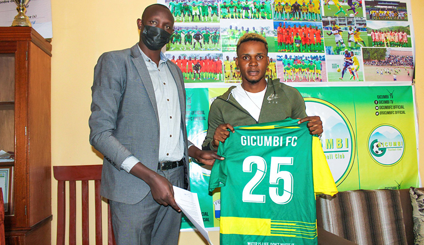 Benny Boliko (R) is one of the two new imports at Gicumbi.