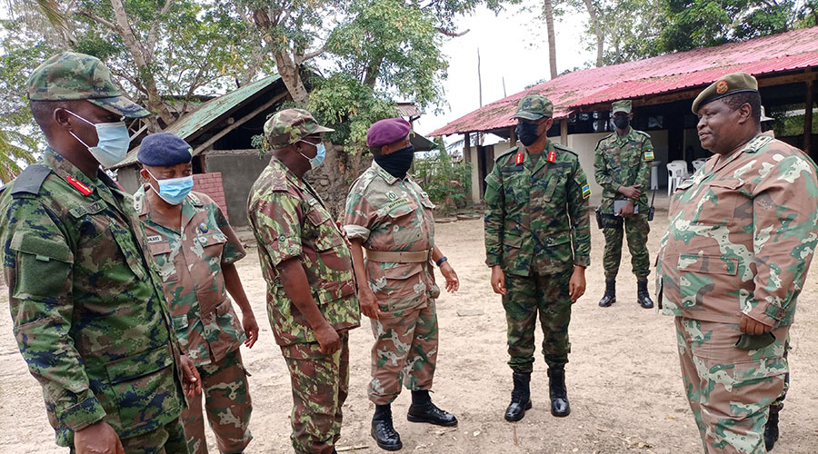 Gen. Rudzani Maphwanya, the Chief of the South African National Defence Force (SANDF), visited Rwanda Security Forcesu2019 headquarters in Mozambiqueu2019s northernmost Province of Cabo Delgado on Wednesday, January 19. 