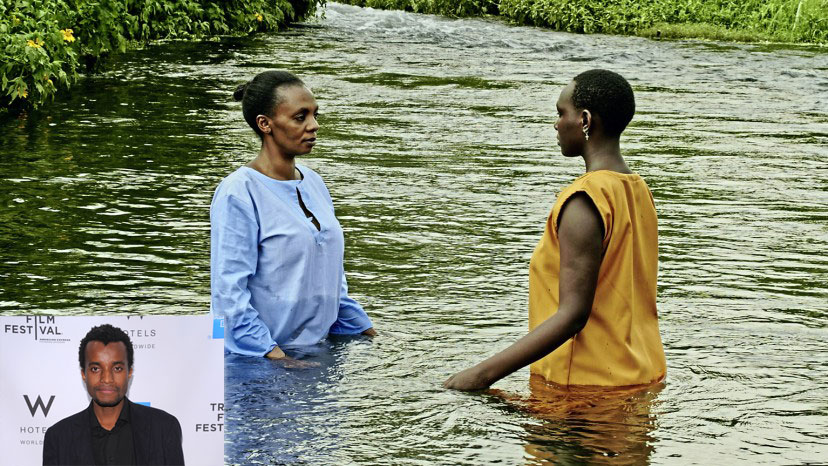 Mediatrice Kayitesi and Aline Amike in the film u2018Fatheru2019s Day u2018 by Kivu Ruhorahoza (inset). 
