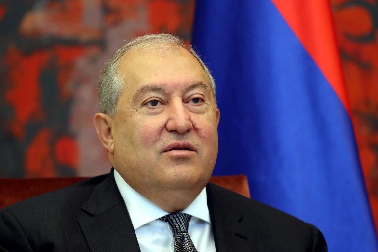 Sarkissian was at the centre of a domestic political crisis last year. 
