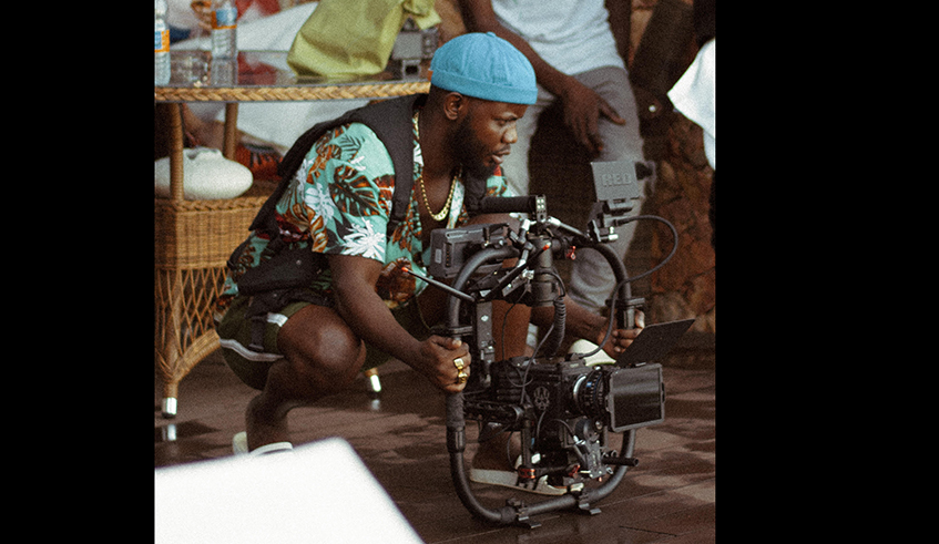 Julien Bmjizzo during the shooting of u2018Whyu2019.Photos/Courtesy