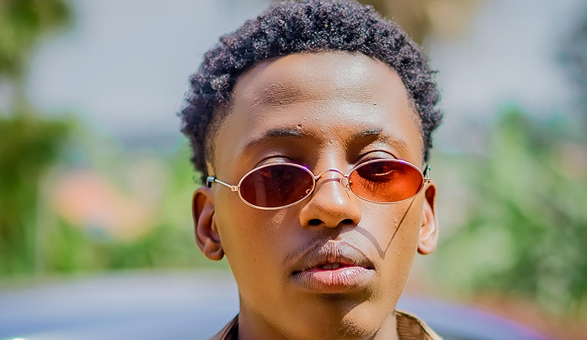 Isaac Bigogwe, real name Isaac Nshuti is a rising Rwandan musician. He recently released his new single u2018Love Yourselfu2019. / Courtesy photo