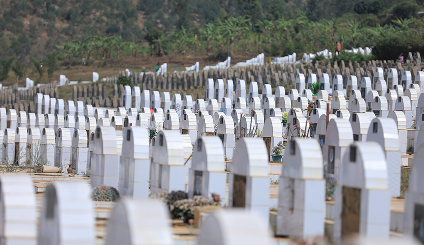 Rusororo cemetery, the City of Kigali's main cemetery in Gasabo District. / Sam Ngendahimana