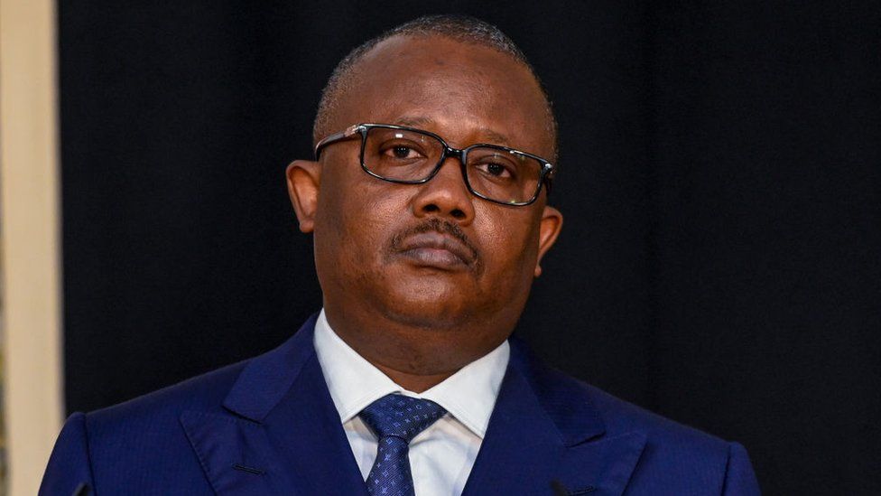 Umaro Sissoco Embalu00f3 was elected president in 2019. 