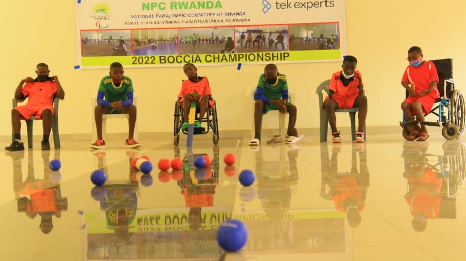The Boccia sport championship was concluded last weekend with Musanze winning the first phrase. 