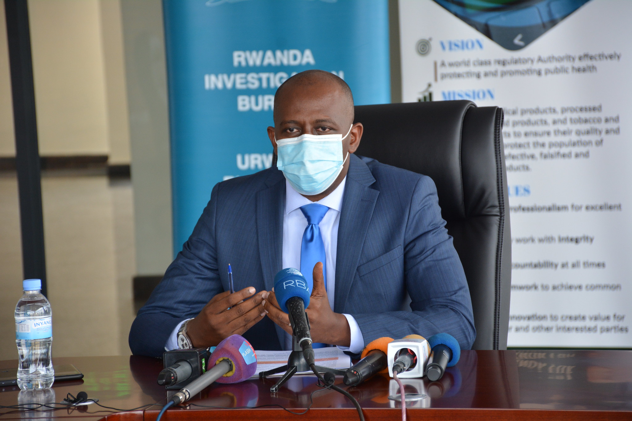 Thierry Murangira, RIB spokesperson.