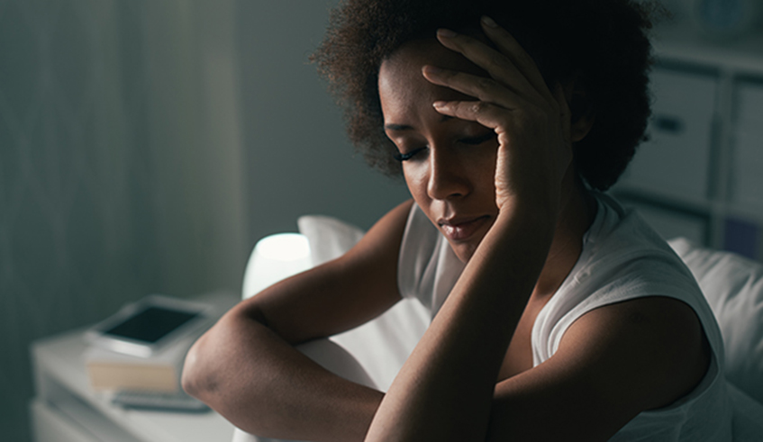 A lack of shut-eye can make mental fatigue worse.Photo/Net