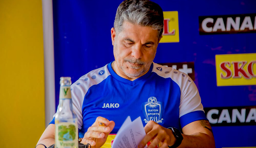 Jorge Manuel da Silva Paixao Santos, 56, was signed as Rayon Sports head coach on a six-month deal on February 2. / Photo: Courtesy.