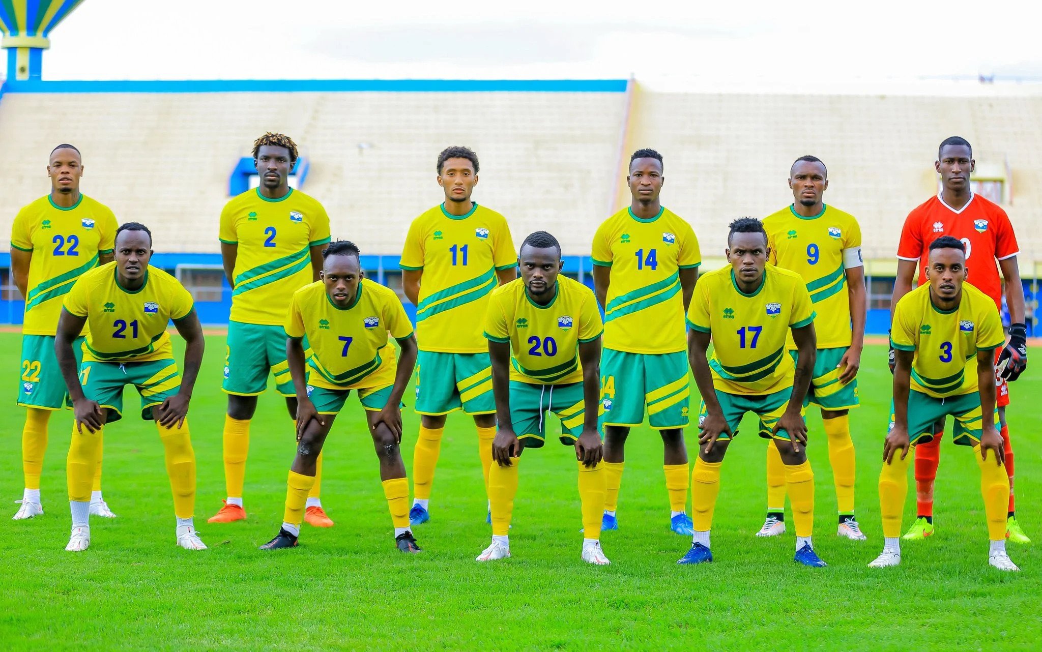 Rwanda dropped by one spot in the latest Fifa rankings. 