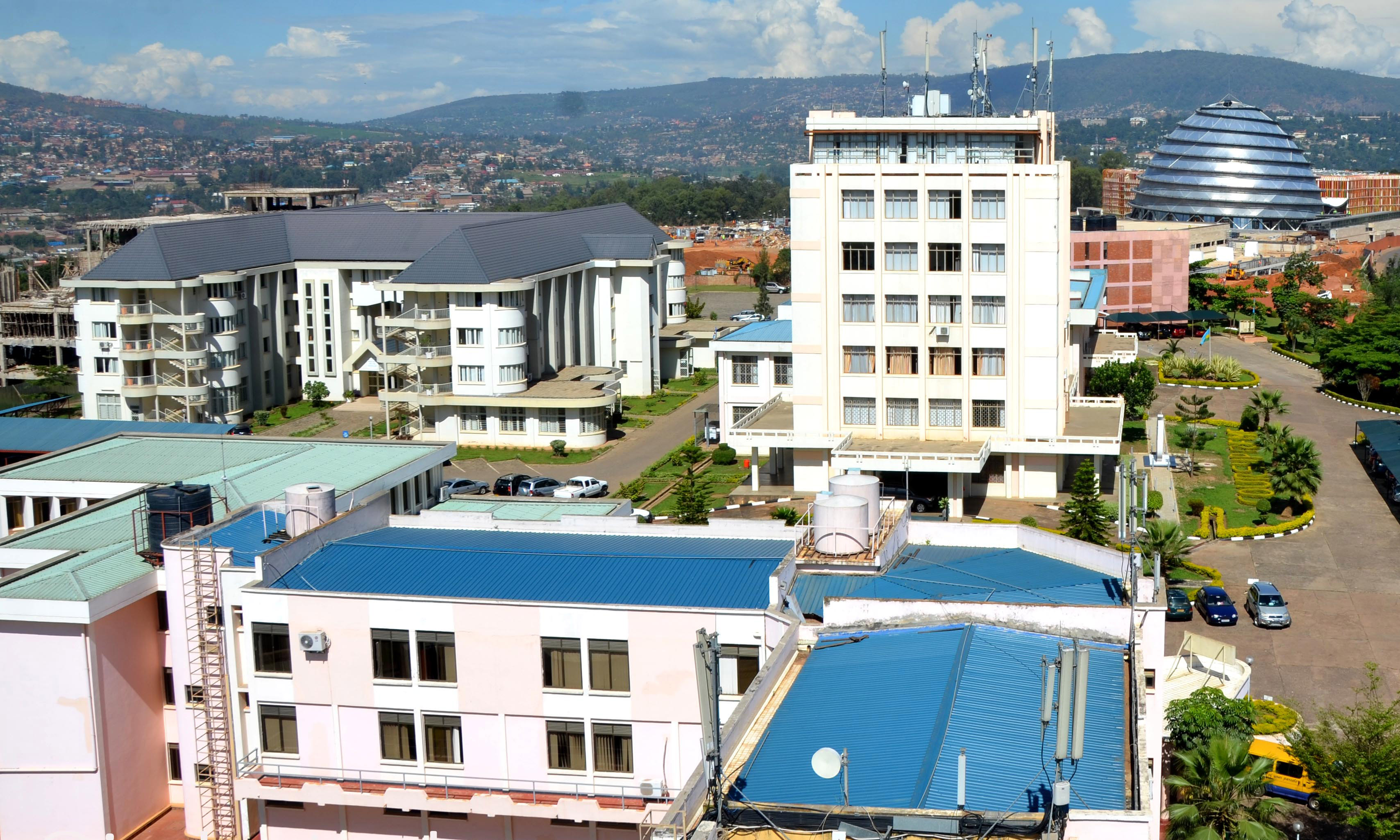 A view of the abandoned former MINIJUST compound at Kimihurura in Kigali City. 