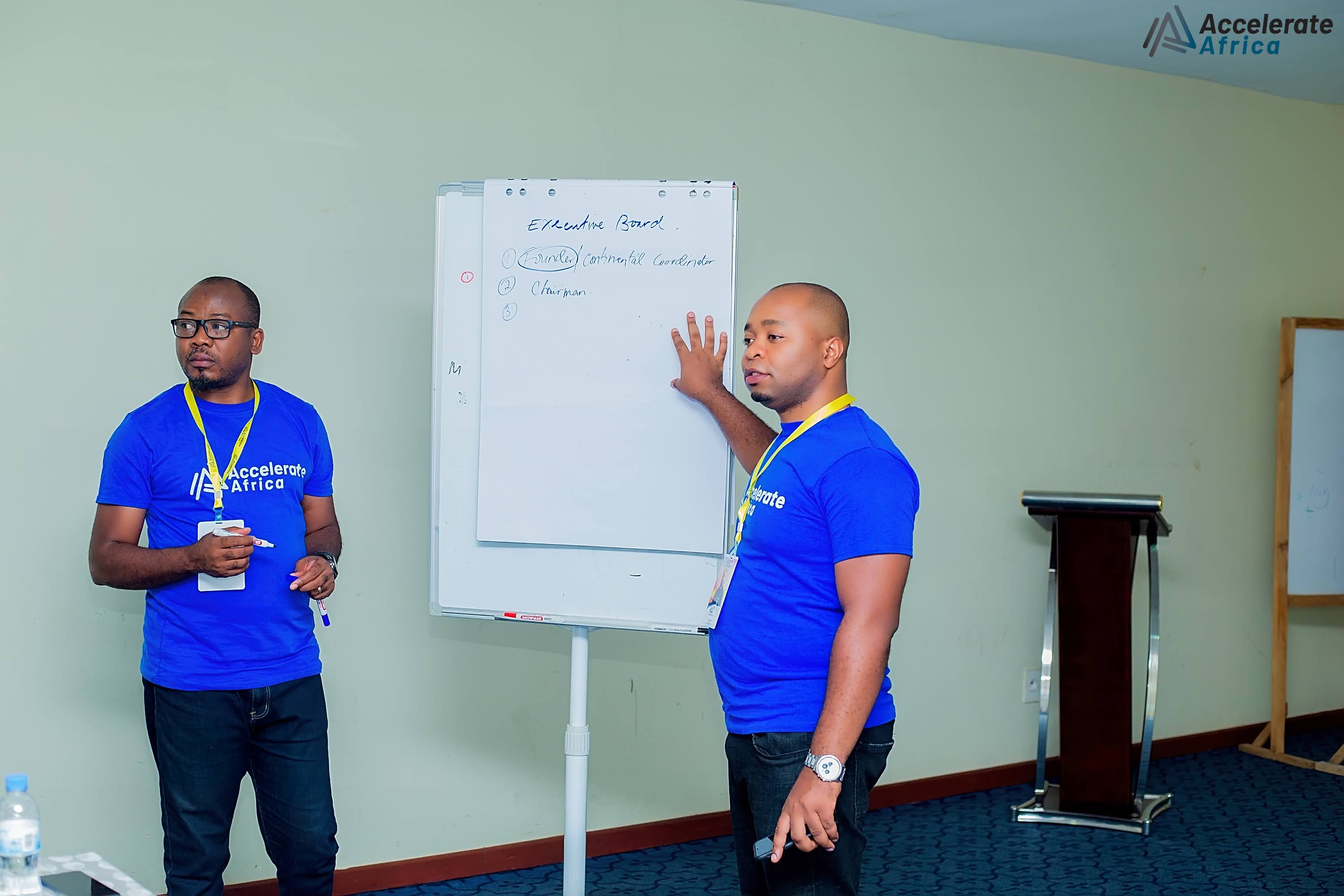 Accelerate Africa, a new Pan-African think tank created by African Young Entrepreneurs two months ago to unleash Africau2019s growth and recently launched in Rwanda. / Photo: Courtesy.