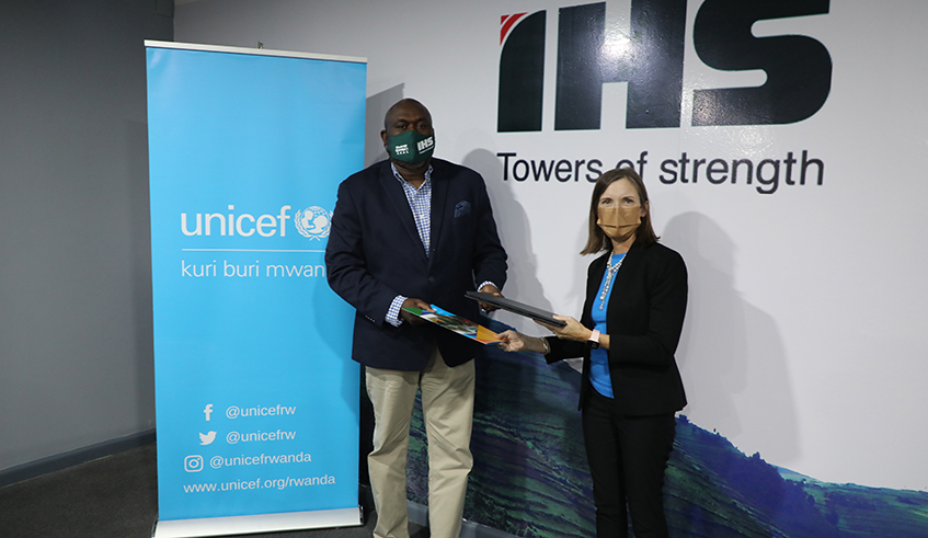 IHS Rwanda made a financial donation to UNICEF to help expand the provision of ECD services
