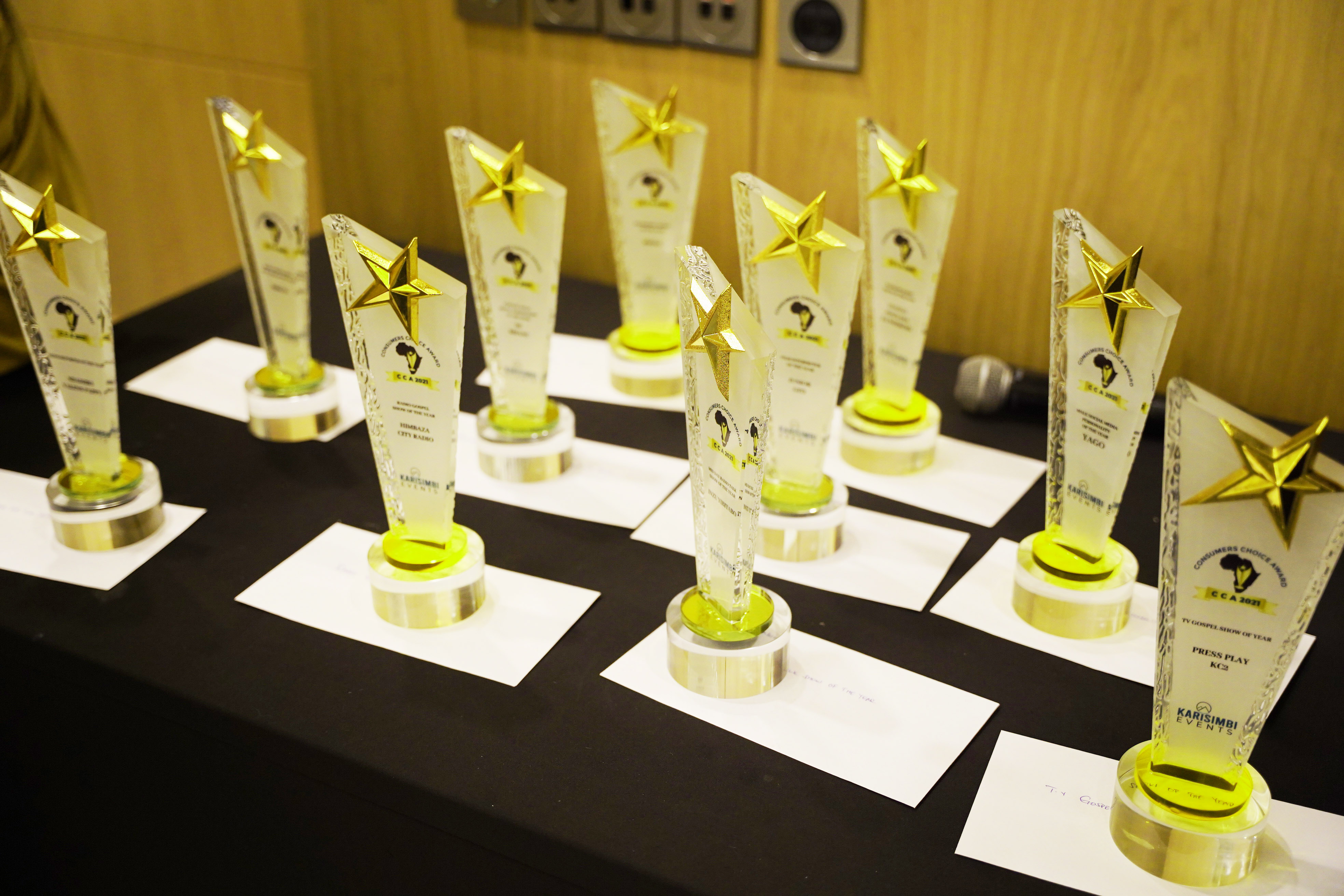 The Consumers Choice Awards organised by Karisimbi Events took place in Marriot Hotel, Kigali at a gala night on February 27.