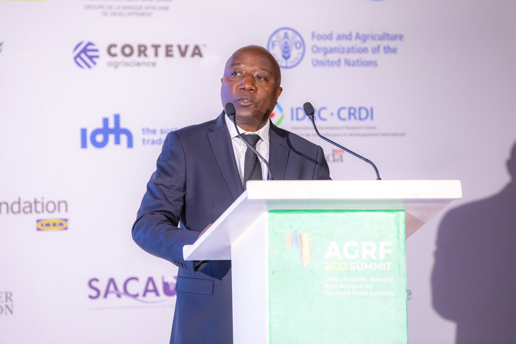 Prime Minister Dr. Edouard Ngirente officiated the launch of the African Green Revolution Forum in Kigali on March 3. / Courtesy