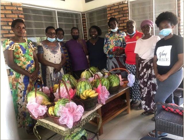  Some of the women that received valuables from Very Belle.