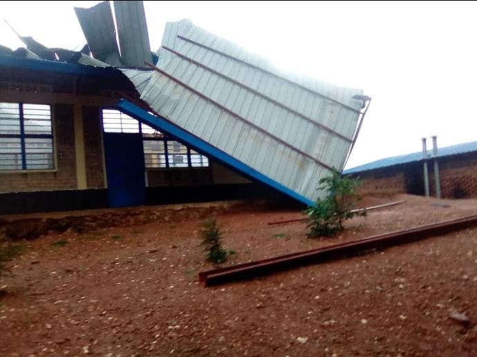 Storm damaged hundreds of classrooms across the country on March 9. 