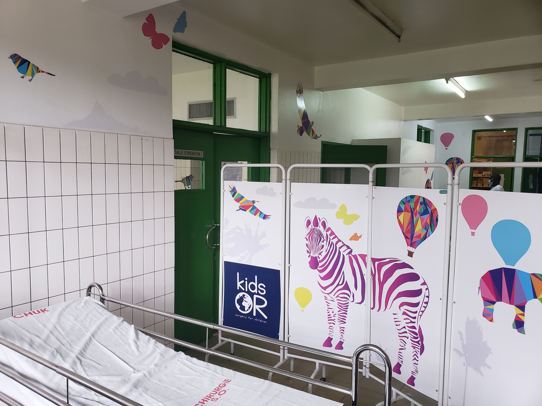 A view of the newly inaugurated Rwandau2019s only pediatric surgery room at CHUK. 