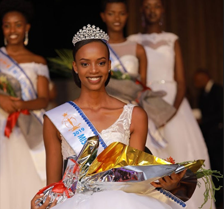 Shanita Umunyana was crowned Miss East Africa 2021 in December last year. 