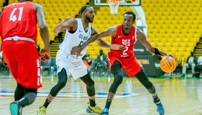 REG's Dieudonne Ndizeye was the game's MVP after putting up a double-double (21pts, 13 rebounds) against Ferroviario da Beira. (Courtesy)