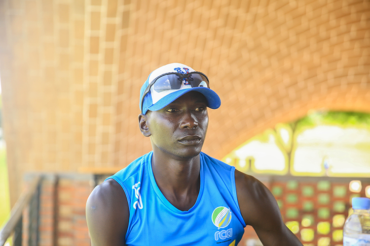 Leonard Nhamburo, head coach of the women national cricket team. 