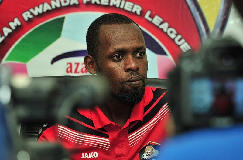 Yves Rwasamanzi, the head coach of Marines FC. Courtesy