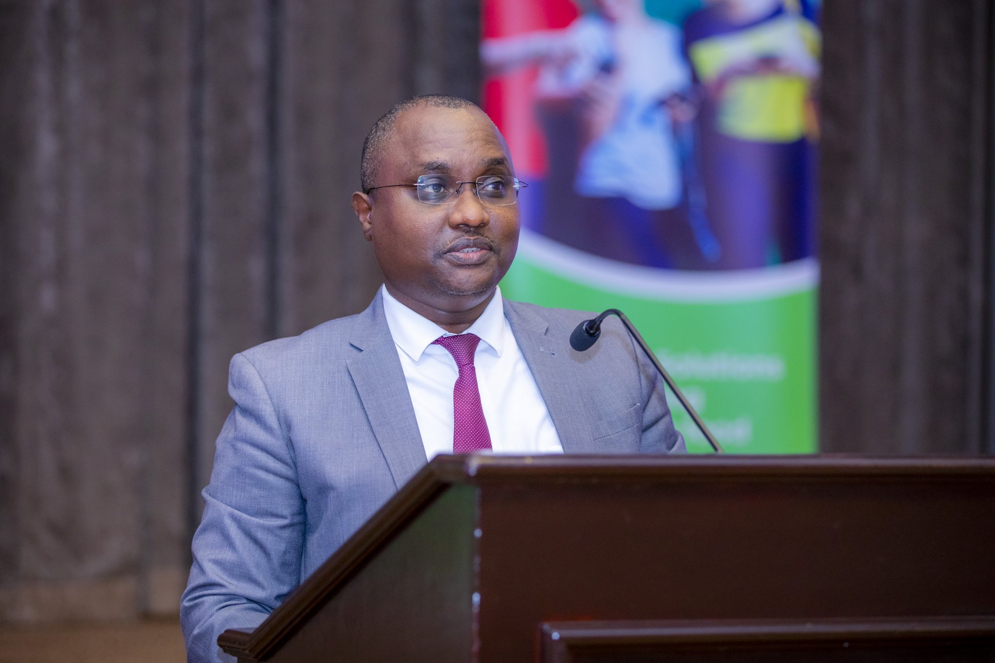 The Minister of State in the Ministry of Agriculture and Animal Resources, Jean Chrysostome Ngabitsinze urged youth to exploit available opportunities offered by the government of Rwanda in the Agricultural Sector. All photos by Dan Nsengiyumva