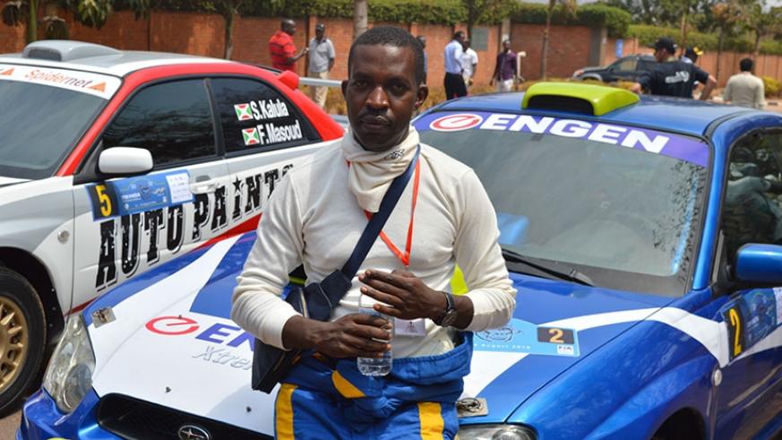 Jean Claude Gakwaya on Saturday claimed the 2022 Sprint rally All Star race. / Courtesy