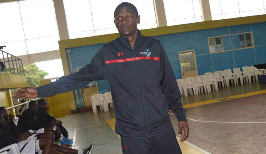 Cyrille Kalima, the head coach of Kigali Titans.