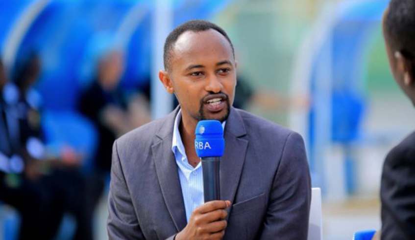 Jules Karangwa, the spokesperson of the Rwanda Football Association. Net photo.