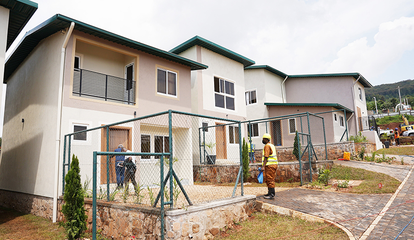 A view of the newly inaugurated Bwiza Riverside estate in Nyarugenge District. Photo by Craish  Bahizi