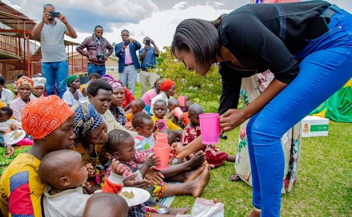 The former beauty queen engaged in many activities during her time as reigning queen.  Photos/Net