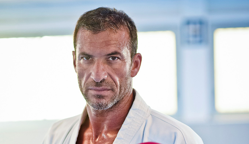 Christophe Pinna, 54, came from retirement to represent France at the Tokyo 2020 Olympic Games. Net photo.