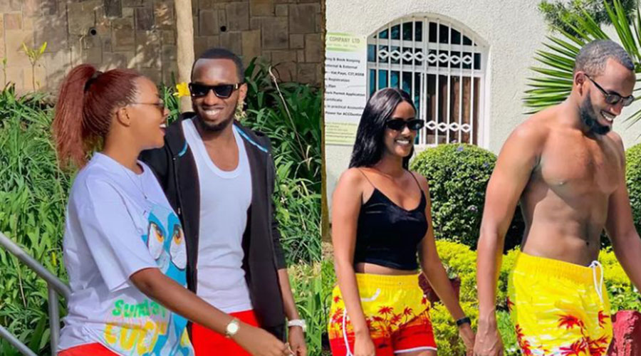 Left: Clemence and Zaba Missed Called and Lynda with Zaba Missed Call (right). Three feature in the reality show. 